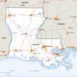Stock Vector Map Of Louisiana | One Stop Map With Printable Map Of Louisiana