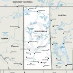 Stock Vector Map Of Saskatchewan | One Stop Map With Regard To Printable Map Of Saskatchewan
