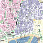 Street Map Of Las Ramblas In Barcelona For Barcelona Street Map Printable