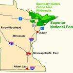 Superior National Forest   Maps & Publications With Regard To Printable Maps By Waterproofpaper Com