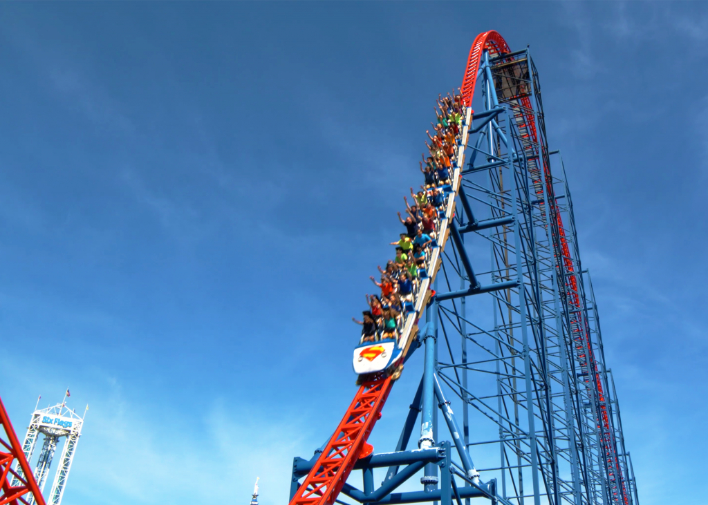Superman™ The Ride | Six Flags New England with regard to Six Flags New England Map Printable