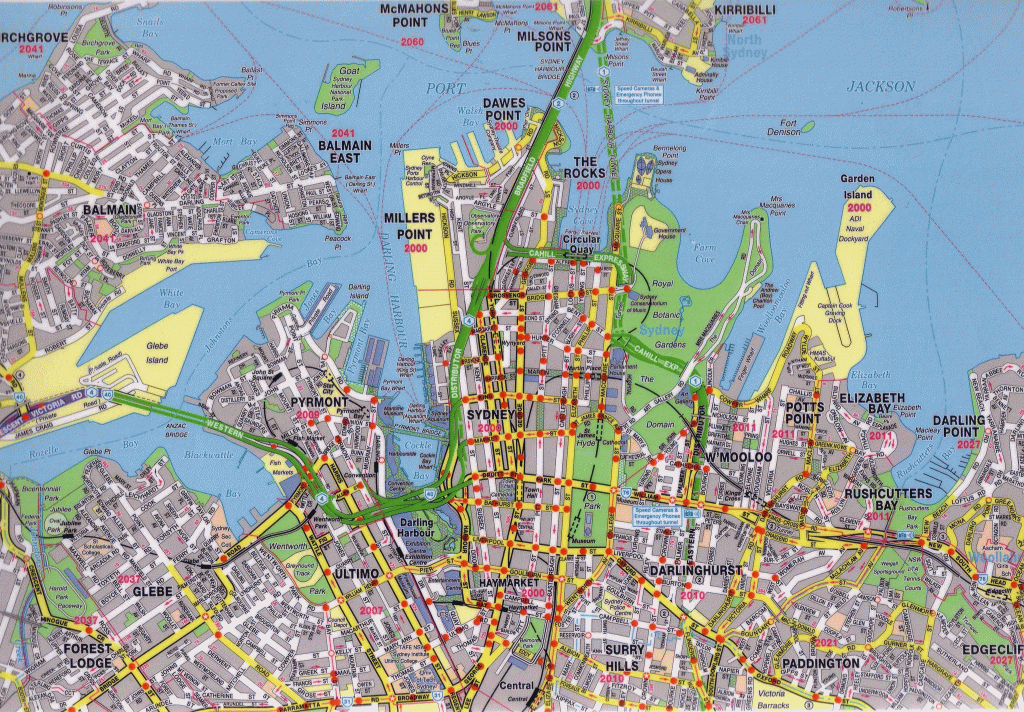 Sydney Map - Detailed City And Metro Maps Of Sydney For Download with Sydney City Map Printable