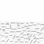Tennessee County Map With County Names Free Download | I Wander As I Inside Printable Map Of Tennessee Counties