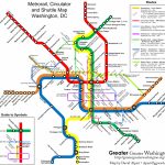 The New Circulators And The Metro Map – Greater Greater Washington Within Printable Metro Map