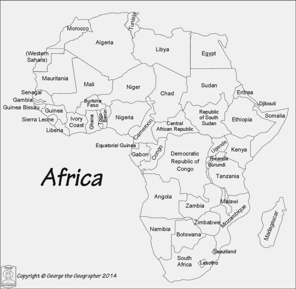 The Worst Advices We've Heard For | Label Maker Ideas regarding Printable Map Of Africa With ...