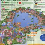Theme Park Brochures Walt Disney World Epcot   Theme Park Brochures In Printable Map Of Epcot 2015