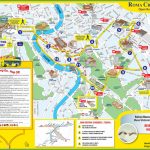 Tourist Map Of Rome City Centre Pertaining To Printable Map Of Rome