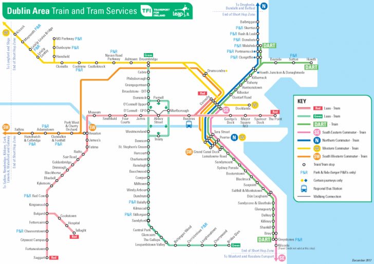 Transport For Ireland - Maps Of Public Transport Services - For Cork ...