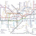 Transport For London Underground Map Maxi Poster Throughout London Underground Map Printable A4