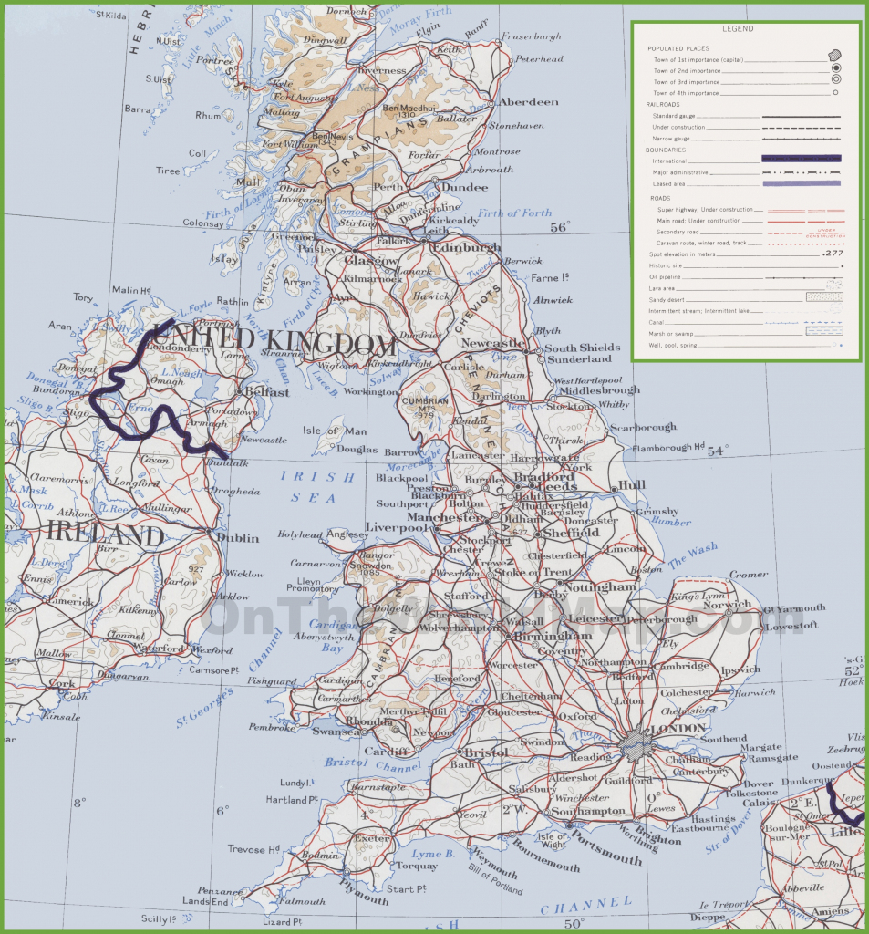 Uk Maps | Maps Of United Kingdom pertaining to Free Printable Map Of England