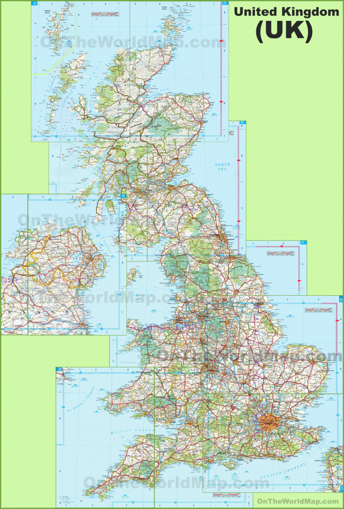 Uk Maps | Maps Of United Kingdom with Printable Map Of England And Scotland