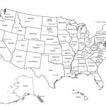 United States Map Capitals America Printable In Usa Of Us Maps And Pertaining To Large Printable Us Map