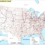 United States Map Highways Cities Best United States Major Highways For Us Map With Cities And States Printable