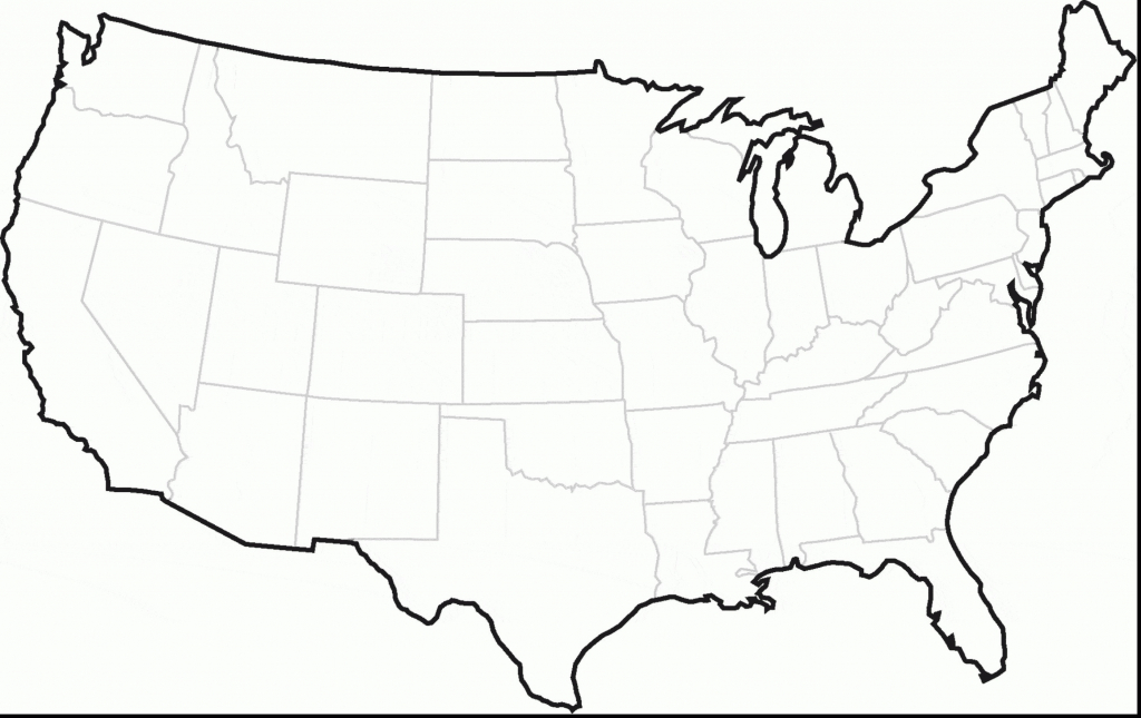United States Map Printable Pdf Fresh Free Blank Outline Map Us pertaining to Us Map Printable Pdf