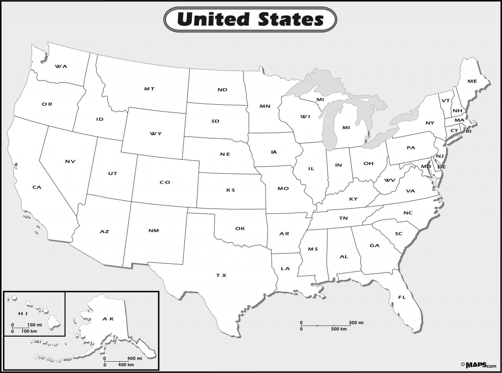 United States Political Map Black And White Fresh Usa Map Black And for Usa Map Black And White Printable