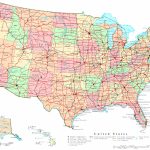 United States Printable Map Inside Map Of The Us States Printable