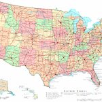 United States Printable Map Pertaining To Printable State Road Maps