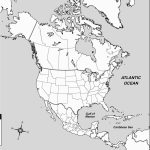 Us Canada Map Printable Refrence Political Map North America Throughout Printable Map Of Us And Canada