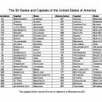 Us Map 50 States And Capitals Usastatecapital Best Of Best Us Map In 50 States And Capitals Map Printable