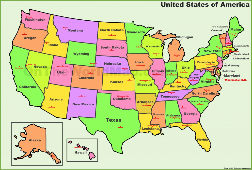 Us Map Capitals Test Inspirational Top Us Map States And Capitals with States And Capitals Map Test Printable