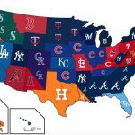 Us Map Of Baseball Stadiums Ballparks Mlb Stadium Print New Teams In With Regard To Printable Map Of Mlb Stadiums