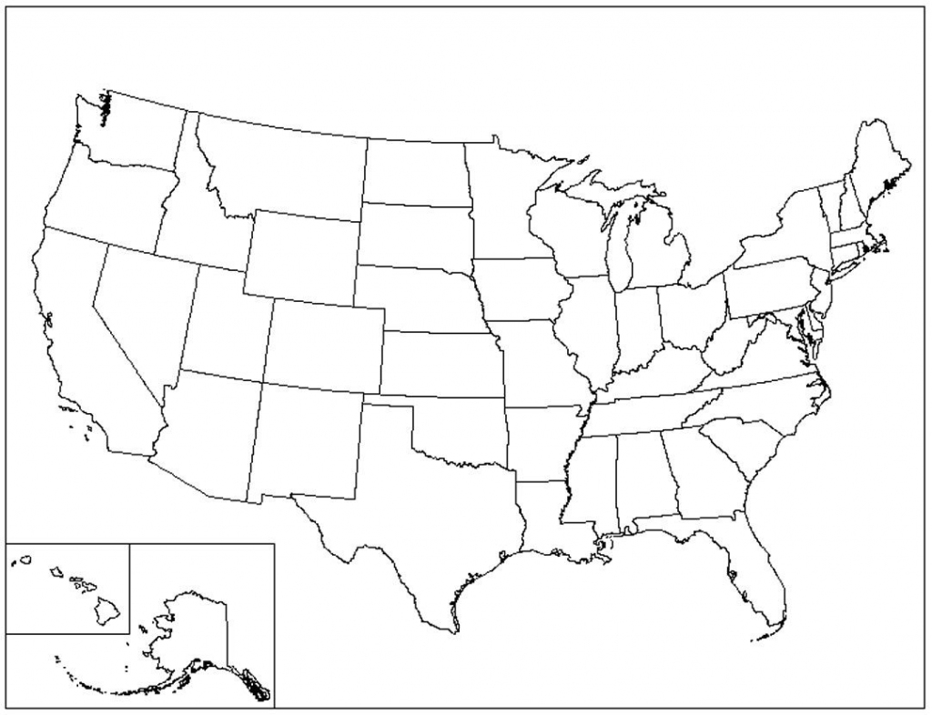 Us Map Printable Pdf Blank Us State Map Printable Printable United inside Printable United States Map Pdf