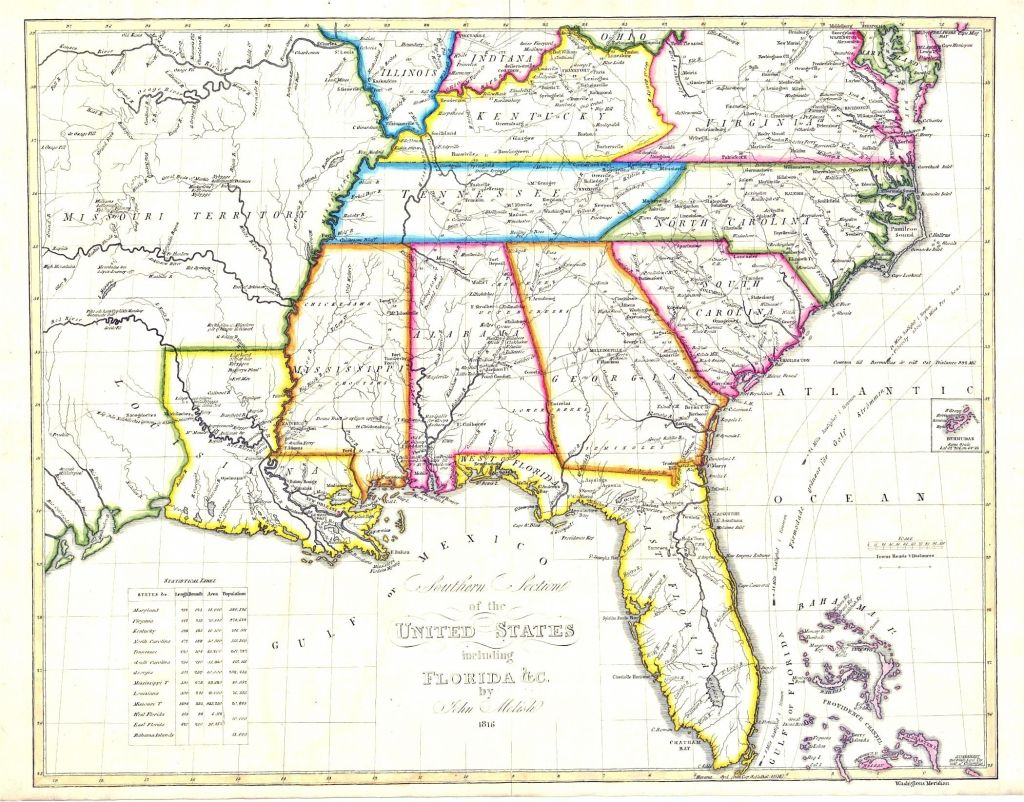 Us Map Southeast Printable Map Of Se Usa 1 Unique Us Map Southeast inside Printable Map Of Southeast Us