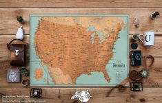 Printable Map With Pins