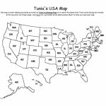 Us State Map Label Worksheet Blank Us States Map Test Blank Throughout Us States Map Test Printable