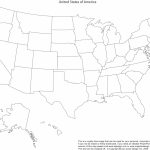 Us State Outlines, No Text, Blank Maps, Royalty Free • Clip Art In Free Printable Blank Map Of The United States