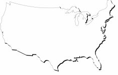 Us State Outlines, No Text, Blank Maps, Royalty Free • Clip Art regarding Free Printable Outline Maps