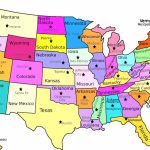 Usa Labeled Map My Blog Printable United States Maps Outline And For Regarding Map Of The United States With States Labeled Printable