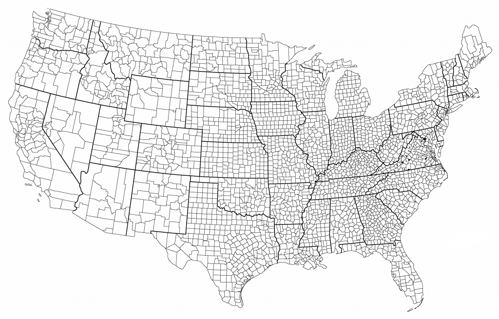 Usa Map Counties And Travel Information | Download Free Usa Map Counties within Printable County Maps