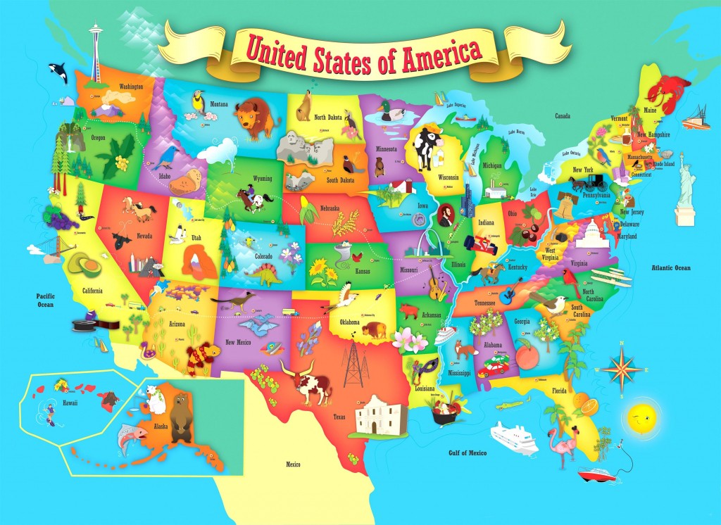 Usa Map Puzzle Rand Mcnally Store Printable United States Best Of for Printable Us Map For Kids