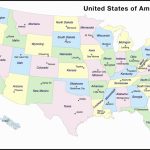 Usa Map   States And Capitals   Printable Us Map With States And Inside Printable Usa Map With Capitals