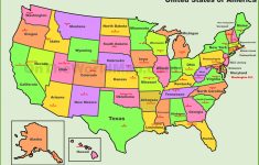 Usa States And Capitals Map with Free Printable Us Map With States And Capitals