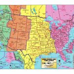 Usa Time Zone Map With States Cities Clock In And World Zones Inside Throughout World Time Zone Map Printable Free