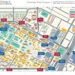 Usc University Park Campus Parking Structures, Entrances Get New For Usc Campus Map Printable