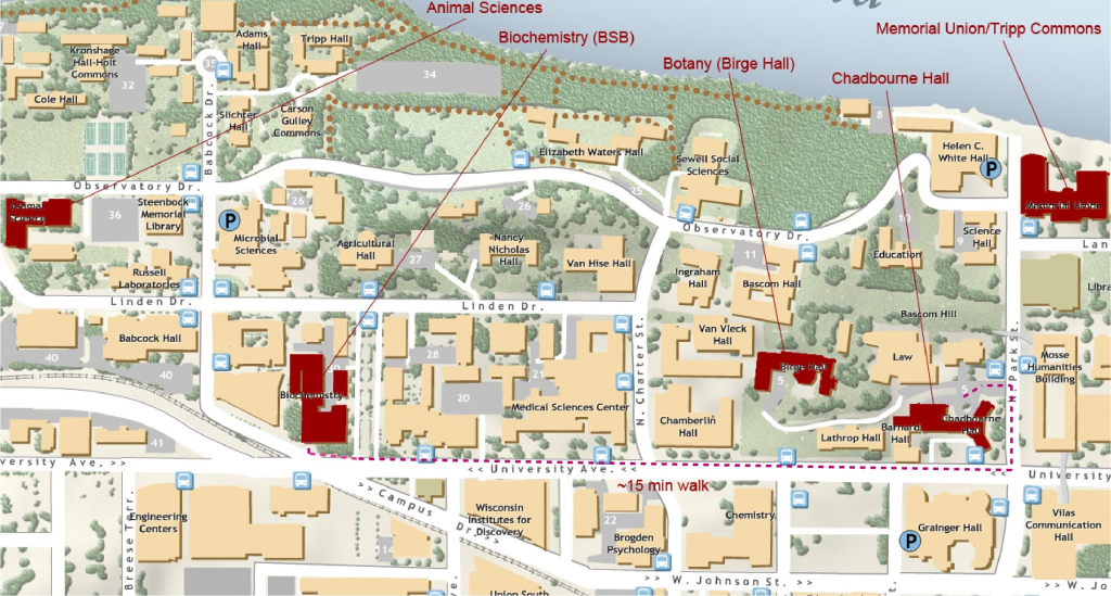 Uw Madison Campus Map Printable with regard to Uw Madison Campus Map Printable