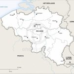 Vector Map Of Belgium Political | One Stop Map Regarding Printable Map Of Belgium