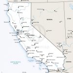 Vector Map Of California Political | One Stop Map Within Printable Map Of California