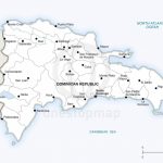 Vector Map Of Dominican Republic Political | One Stop Map Inside Printable Map Of Dominican Republic