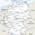 Vector Map Of Germany Political | One Stop Map Inside Printable Map Of Germany