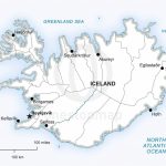 Vector Map Of Iceland Political | One Stop Map Regarding Printable Map Of Iceland