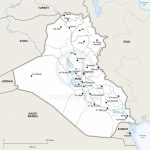 Vector Map Of Iraq Political | One Stop Map with regard to Printable Map Of Iraq