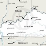 Vector Map Of Kentucky Political | One Stop Map Within Printable Map Of Kentucky
