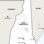 Vector Map Of New Hampshire Political | One Stop Map Inside New Hampshire State Map Printable
