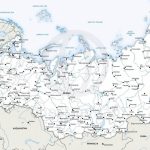Vector Map Of Russia Political | One Stop Map Intended For Printable Map Of Russia