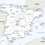 Vector Map Of Spain Political | One Stop Map Regarding Printable Map Of Spain With Cities