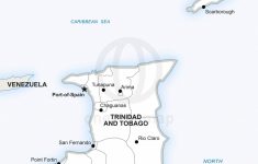 Printable Map Of Trinidad And Tobago